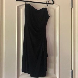 Strapless cocktail dress
